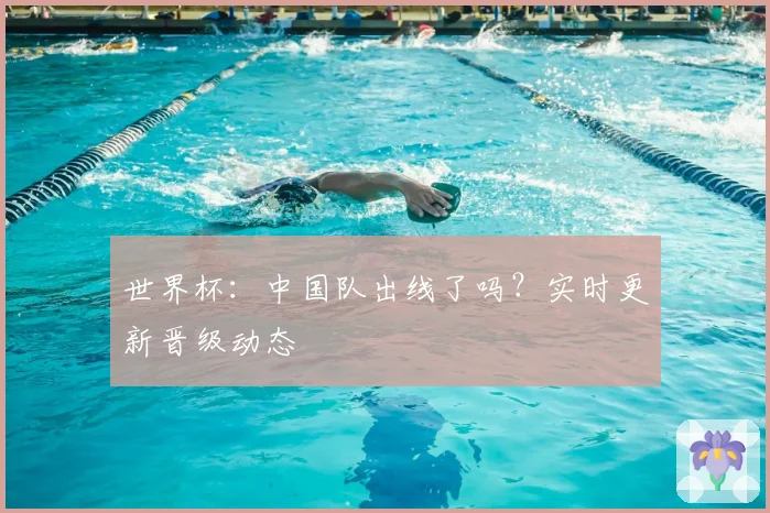 世界杯：中国队出线了吗？实时更新晋级动态